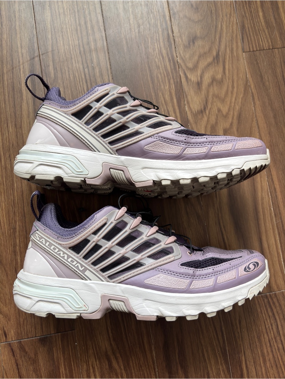 Salomon Purple Mesh Low Top Lace Up Athletic Sneakers Size US 11.5